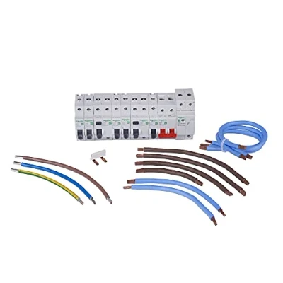 Image of Schneider EZ9 MCB CCU Kit 4 mcbs , 2 RCDs 100amp