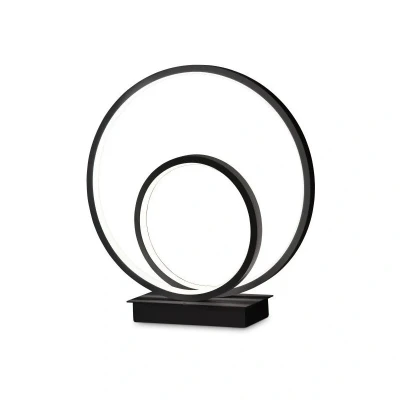 Image of Oz Integrated LED Table Lamp Black 4000K
