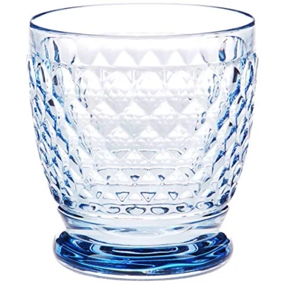 Image of Villeroy &amp; Boch Boston Old Fashioned Glasses Set of 4, Blue