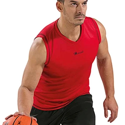 Image of Asioka 184/17 Unisex Adult Sleeveless Basketball Jersey, Royal S, Royal, S