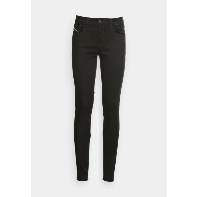 Image of Diesel 2017 Slandy Library Jeans Skinny Fit, Women&#039;s, Size: 28x32, Black/dark grey