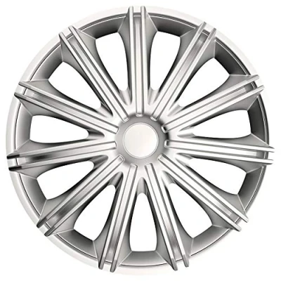 Image of AUTO STYLE Set wheel covers Nero 17 inch silver