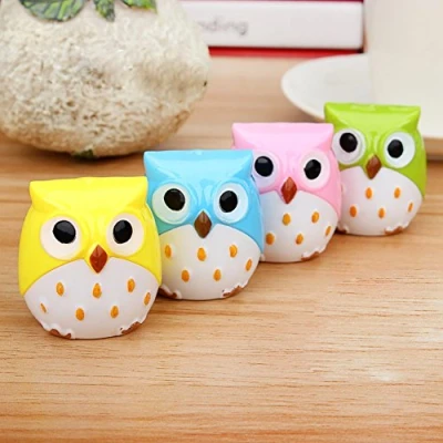Image of 1PC Lovely Pencil Owl Animal Sharpener Stationery for School Student Kid