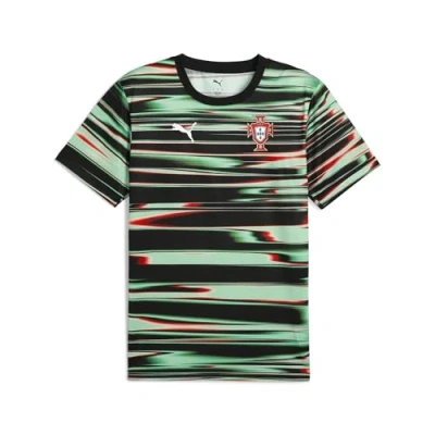 Image of Puma Portugal FPF Prematch National team wear, Men&#039;s, Size: Medium, Black/white