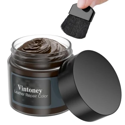 Image of Leather Recolouring Balm Color Restorer for Furniture Repair Cream Kits Cleaner to Protect and Restore Suitable be Used on Sofa, Shoes car Interior