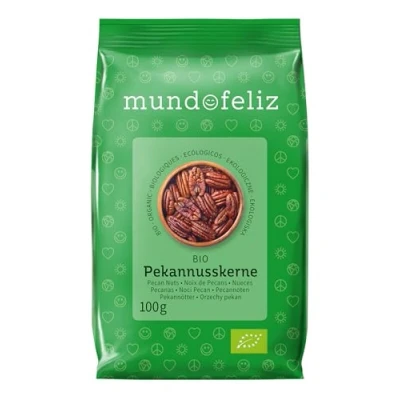 Image of Mundo Feliz Organic Pecan Nuts 5 x 100 g