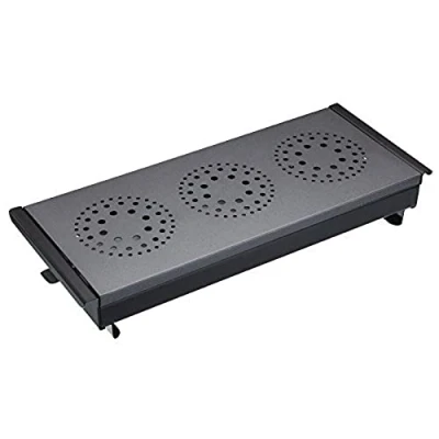 Image of Stalwart MCC3FWARM Table Food Warmer, 3 Burner, 435mm Length, 185mm Width, 65mm Height