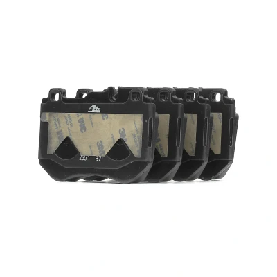 Image of 0004209503, 0084201720, A0004209503, A0084201720 Brake pad set ATE 13.0460 4880.2 prepared for wear indicator, excl. warning contact