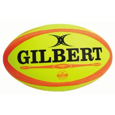 Image of GILBERT omega match rugby ball [fluoro] Size 5