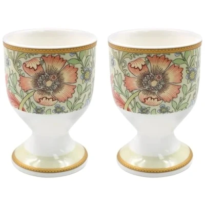 Image of The Leonardo Collection LP94714 William Morris Compton Egg Cups (Set of 2), Boxed