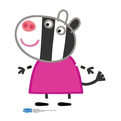 Image of Star Cutouts Cut Out of Zoe Zebra