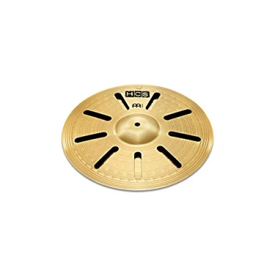 Image of Meinl Cymbals HCS Trash Stack Cymbal 14 inch (Video) for Drum Set (35,56cm) Traditional Finish Brass, Made In Germany (HCS14TRS)