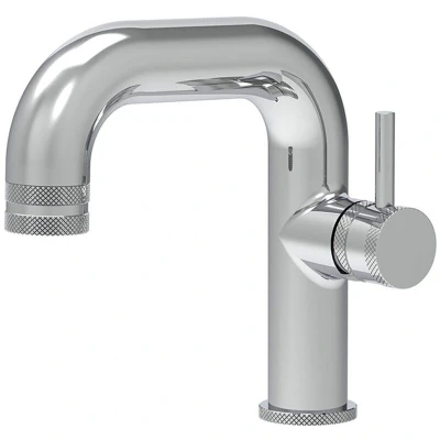 Image of Orbit Core Side Lever Mono Basin Mixer Tap Chrome