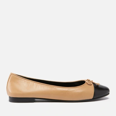 Image of Tory Burch Women&#039;s Leather Ballet Flats UK 8