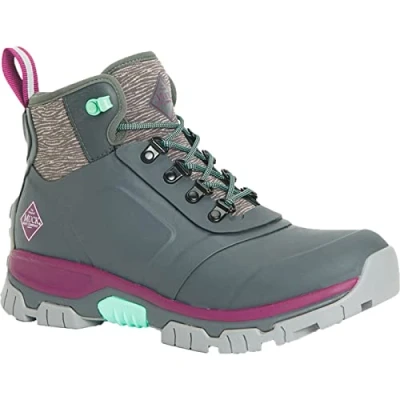 Image of Muck Boots Women&#039;s Apex Performance Waterproof Ankle Boots, Grey, 6