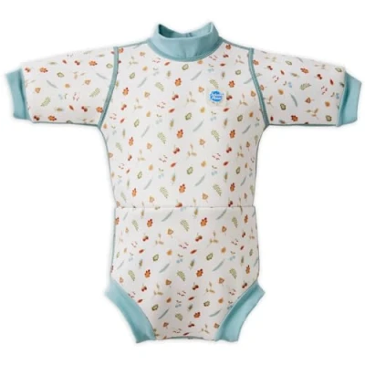 Image of Splash About Baby Happy Wetsuit Toddler Swim Nappy, Little Acorns, 3 8 Months