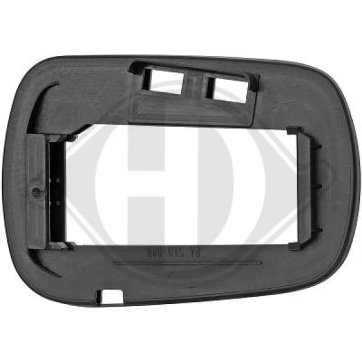 Image of 1140593, 1145852, 2S6117K741AA, 2S6117K741AB Wing Mirror Glass DIEDERICHS 1475027 Left FORD: Fusion Estate, FIESTA 5