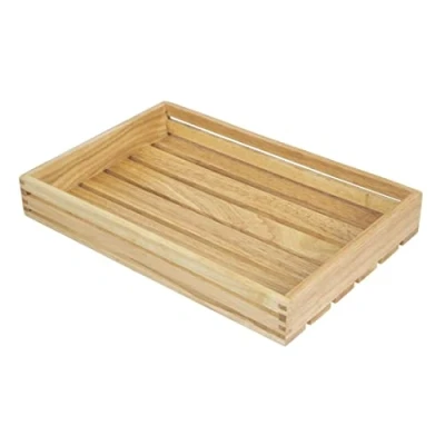 Image of Olympia Low Sided Wooden Crate with New Useful Features for Better Experience