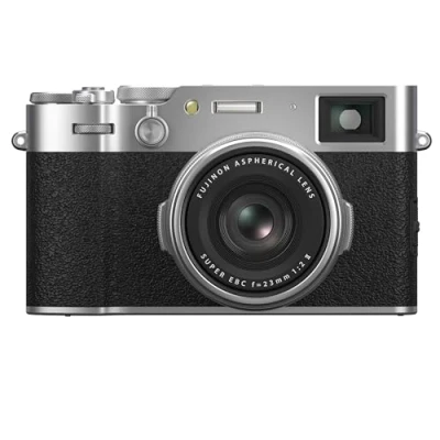 Image of FUJIFILM X100VI High Performance Compact Camera Silver, Silver/Grey