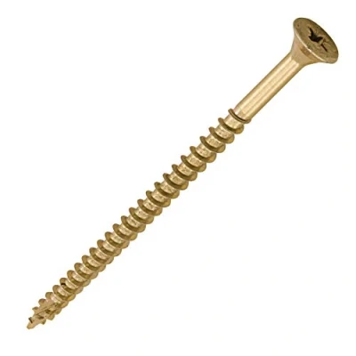 Image of TIMCO C2 Strong Fix Multi Purpose Premium Countersunk Gold Woodscrews 5.0 x 90 Box of 100