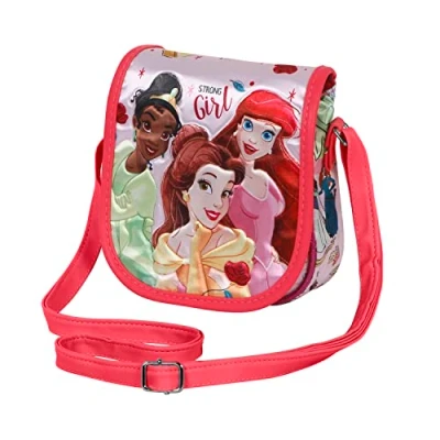 Image of Disney Princess Strong Mini Muffin Shoulder Bag, Pink, 16.5 x cm