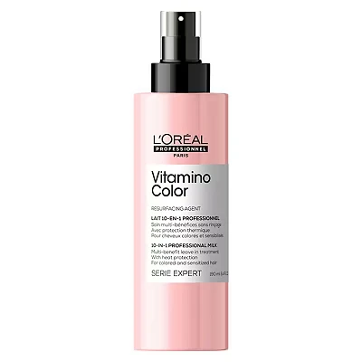 Image of L’Oréal Professionnel Multi Benefit Leave in Treatment, With Resveratrol for Coloured Hair, Serie Expert Vitamino Colour, 190 ml