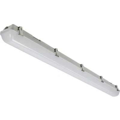 Image of KnightsBridge 230V IP65 IK08 4ft 33W DALI CCT Adjustable Non Corrosive