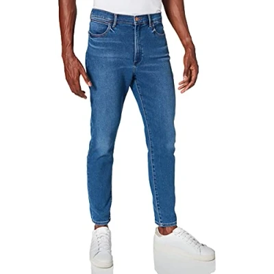 Image of Wrangler Men&#039;s High Rise Skinny Jeans, Camellia, 30W x 32L