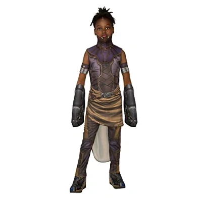 Image of Rubie&#039;s Official Avengers Shuri, Deluxe Girls Child Costume Medium, Age 5 7, Height 132 cm