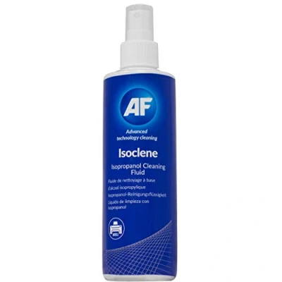 Image of AF Isoclene lab grade Isopropyl Alcohol Spray / 99.7% Pure Isopropanol IPA Technical Cleaning and Degreasing ideal for electronics, 3D printer, technicians 250ml Bottle