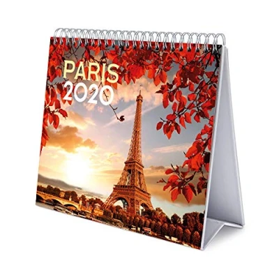 Image of Erik Paris 2020 Desk Calendar 12 Months