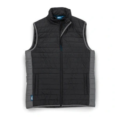 Image of Tough Grit 2 Tone Body Warmer Black / Charcoal XXXL