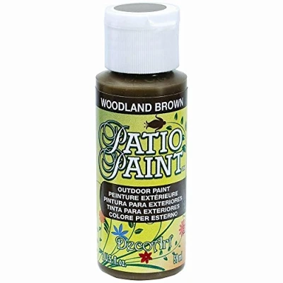 Image of Deco Art Outdoor Acylic Paint, Acrylic, Woodland Brown, 59 ml (Pack of 1)