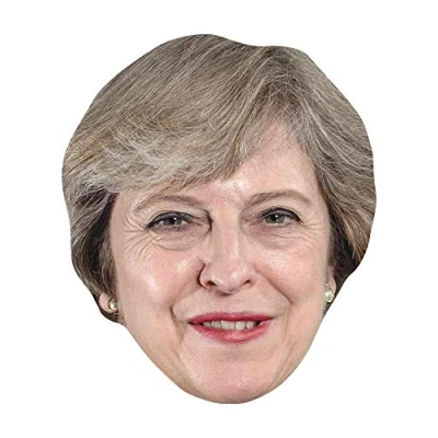 Image of STAR CUTOUTS SM325 Theesa May Fun for Family, Friends and Fans, Cardboard, Multi Colour, One Size