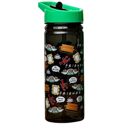 Image of Friends Water Bottle Boys Girls Adults School Office Work Multi 600 ML