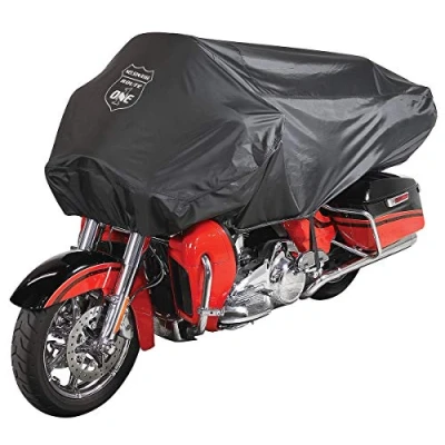 Image of Nelson Rigg Defender Extreme Motorcycle Half Cover; Waterproof; UltraMax Fabric (DEX RT1H)