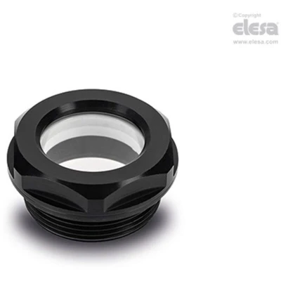 Image of ELESA Oil Level Sight Glass GN 743.1 32 M40X1.5 BS