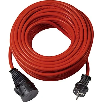 Image of Brennenstuhl IP44 Bremaxx Extension Cable 10 m Red, 1169830