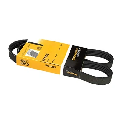 Image of 11281435280, 11287636376, 1435280, 1742029, 7636376 V ribbed belt CONTITECH 5PK1005 1005mm 5 BMW: 7, Saloon, Touring, LAND ROVER: Range Rover 3
