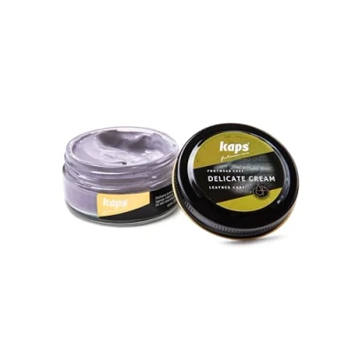 Image of Kaps Shoe Care Cream, Intensive Leather and Nourishing, Delicate (155 lilac)