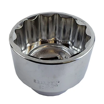 Image of Scania Front Hub Wheel Axle Nut Socket 80mm 1&quot; Drive 12 Point by Bergen