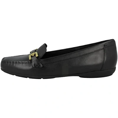 Image of Geox Women&#039;s D Annytah Moc A Moccasins, Black C4002, 3 UK