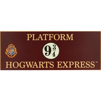Image of Paladone Hogwarts Express Logo Light Officially Licensed Harry Potter Decorative Lamp, Freestanding or Wall Mountable, Powered by USB Batterys, Gift for Heads