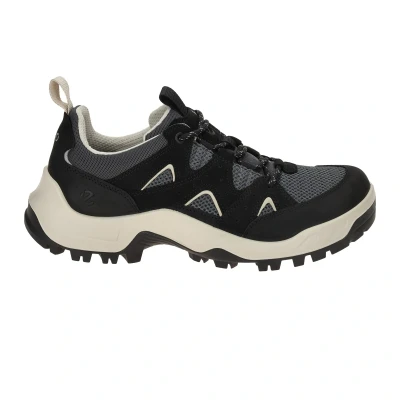 Image of ECCO Offroad Trainers, Men&#039;s, Size: 9, Black/magnet Nubuck/textile
