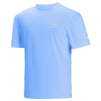 Image of Bassdash Men’s UPF 50+ Sun Protection Fishing Shirt Short Sleeve UV T