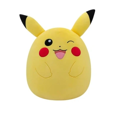 Image of Original Squishmallows Pokémon 14 Inch Piplup Plush Add Winking Pikachu to your Squad, Ultrasoft Stuffed Animal