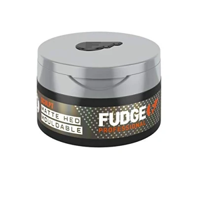 Image of Fudge Professional Matte Hed Mouldable, Flexible Medium Hold Hair Styling Crème, Humidity Protection, For Fine Hair, Men, 75 g