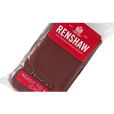 Image of Renshaw Decor Ice Ready To Roll Icing Chocolate Flavoured (2.5kg)