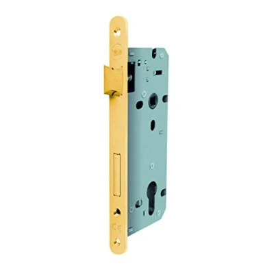Image of YALE Y52X10600S2 Y52X Lock, Satin Nickel, Entrata=60mm Interasse=85mm