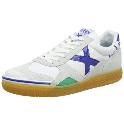 Image of Munich Unisex Adult Gresca Low Top Sneakers, White (Blanco), 5.5 UK